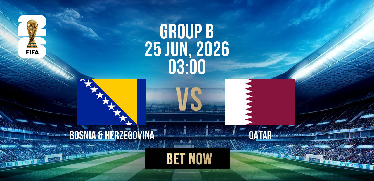 fifa world cup 2026 group stage group b bosnia and herzegovina vs qatar