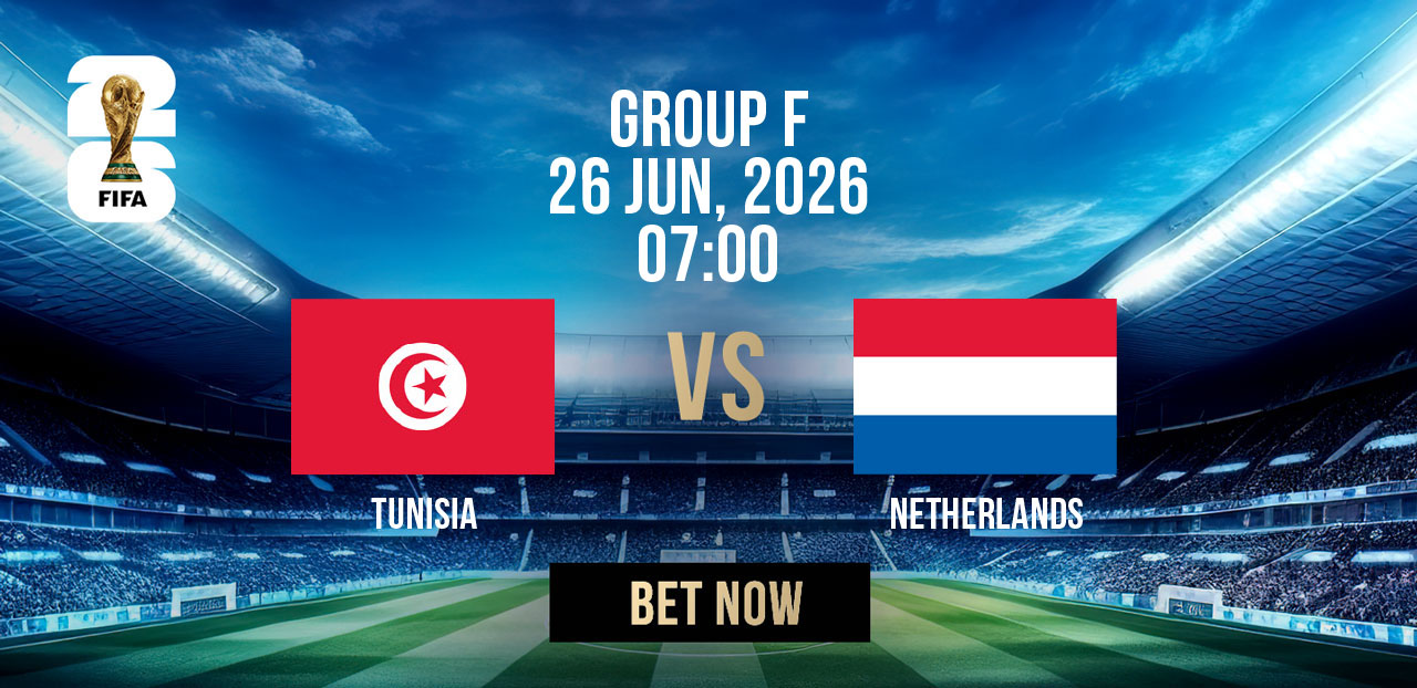 fifa world cup 2026 group stage group f tunisia vs netherlands