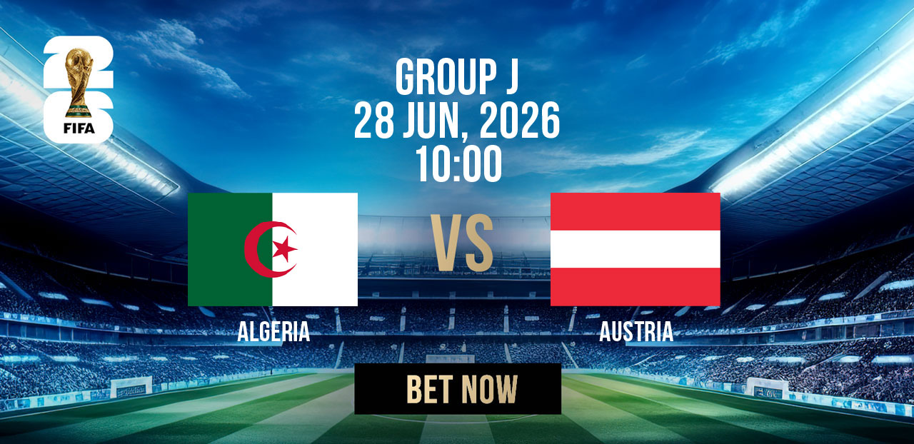 fifa world cup 2026 group stage group j algeria vs austria
