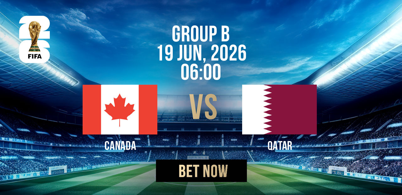 fifa world cup 2026 group stage group b canada vs qatar