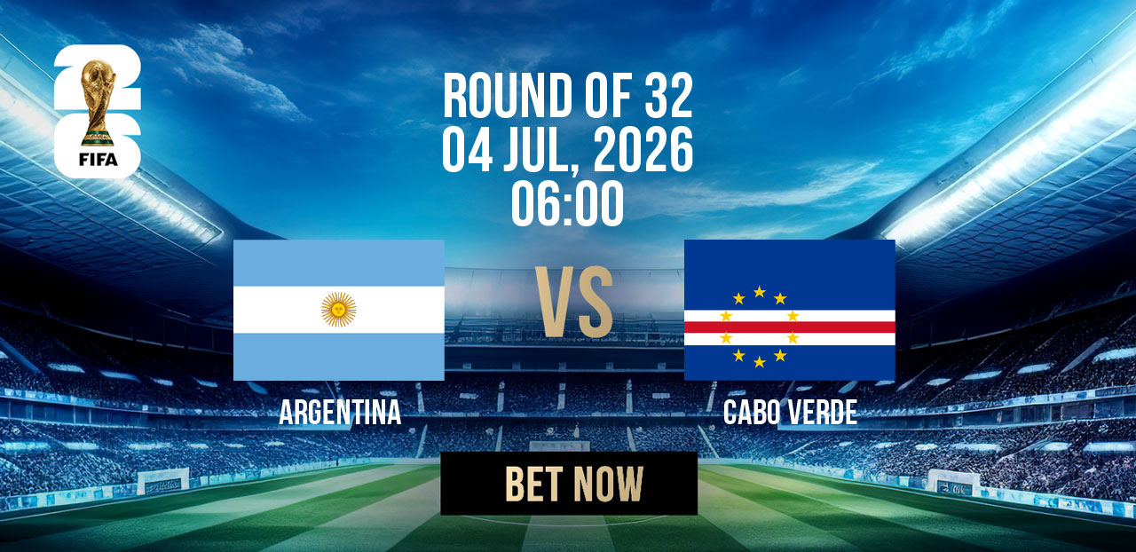 fifa world cup 2026 round of 32 argentina vs cabo verde