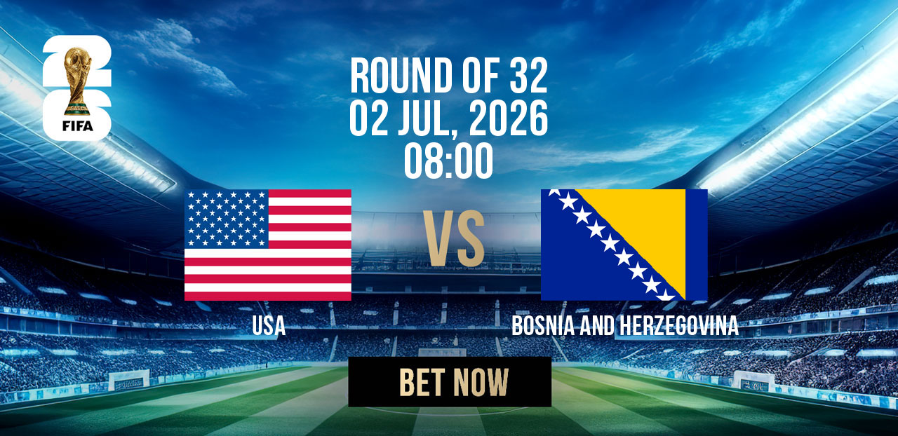 fifa world cup 2026 round of 32 usa vs bosnia and herzegovina