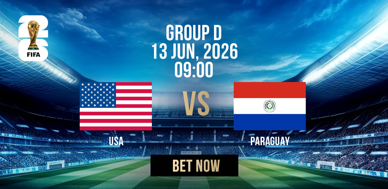 fifa world cup 2026 group stage group d usa vs paraguay