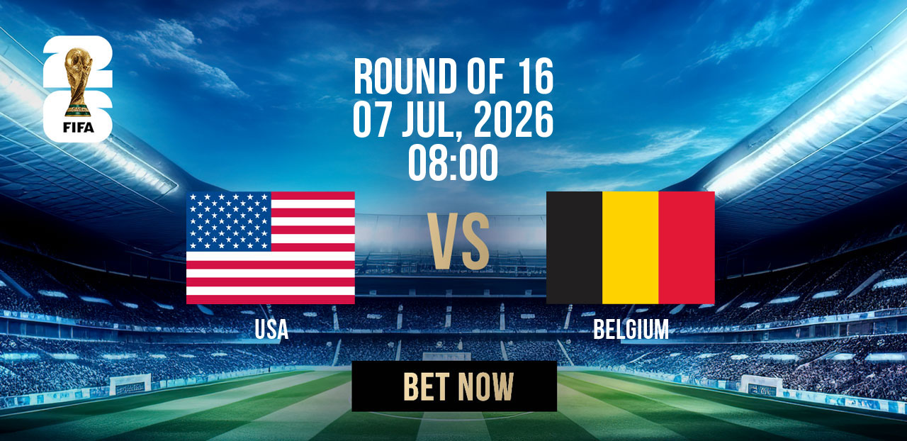 fifa world cup 2026 round of 16 usa vs belgium
