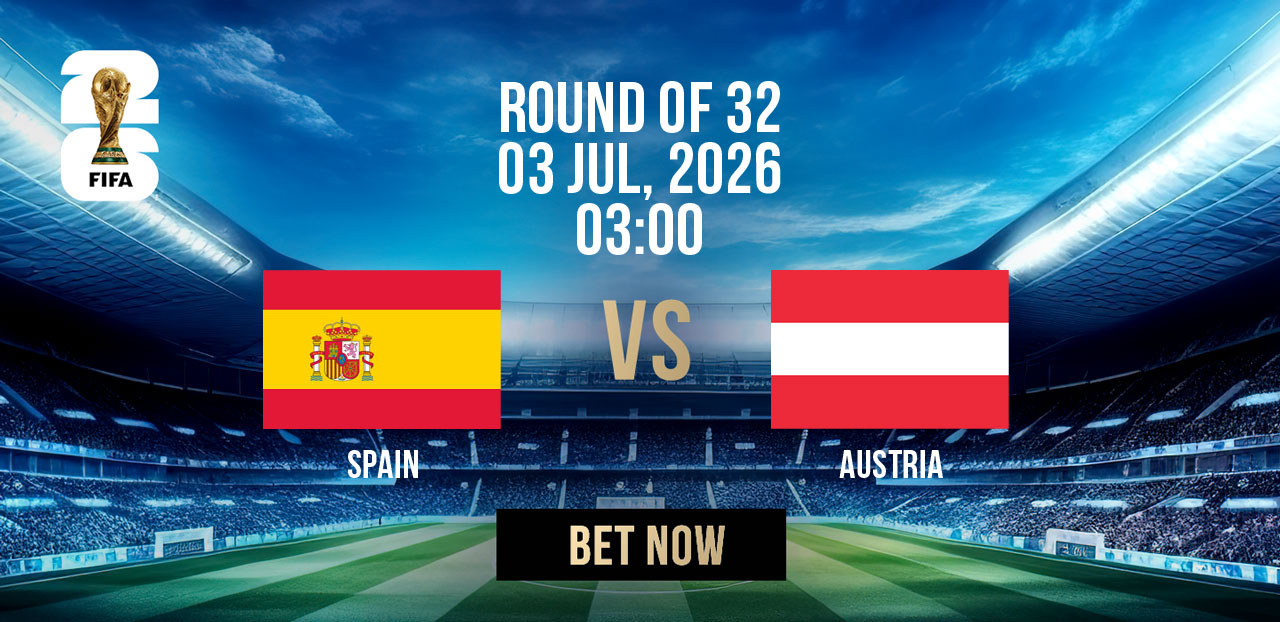fifa world cup 2026 round of 32 spain vs austria