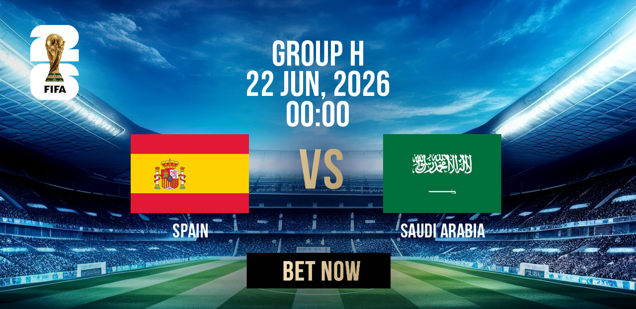 fifa world cup 2026 group stage group h spain vs saudi arabia